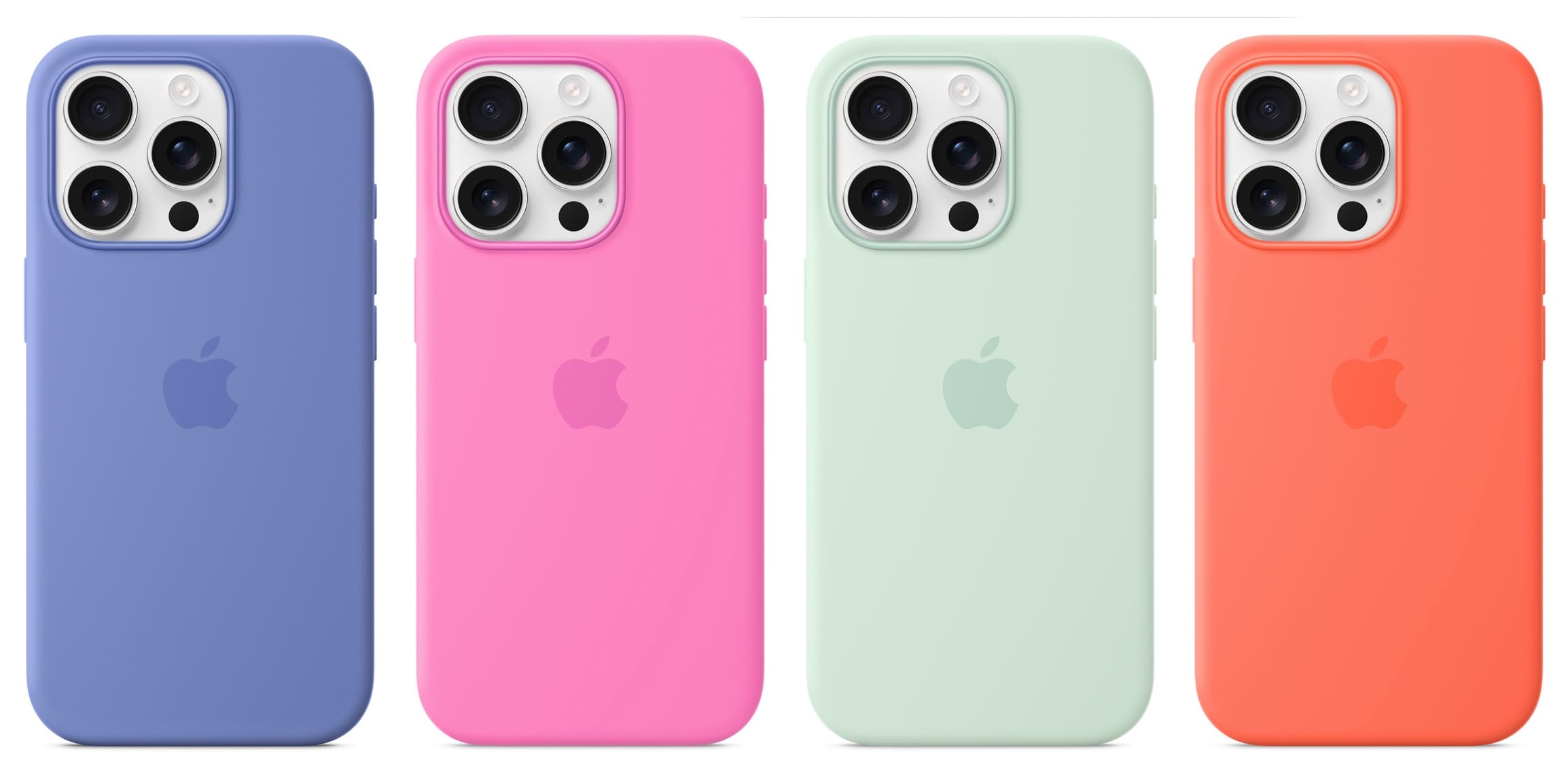 Apple、iPhoneケースとApple Watchバンドに春の新色追加