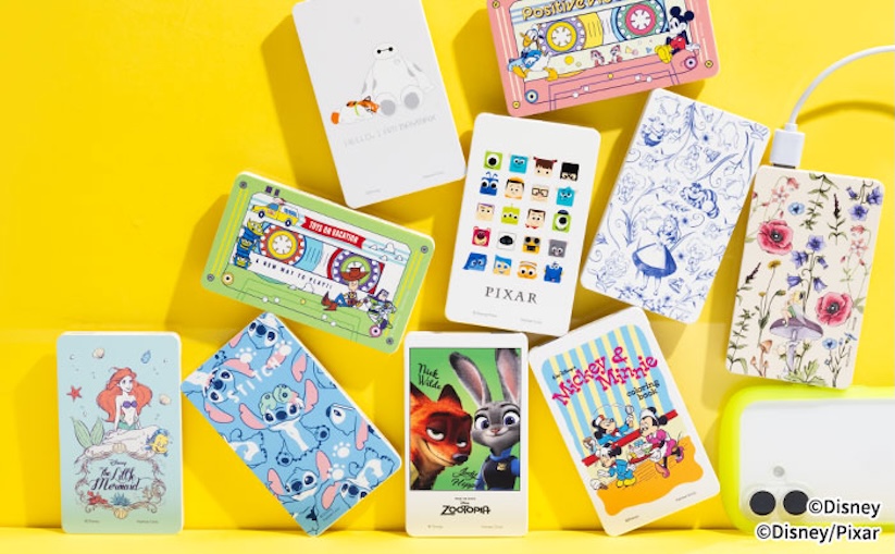Hamee、「ディズニー」「ピクサー」「ドラえもん」デザインのモバイルバッテリーを発売