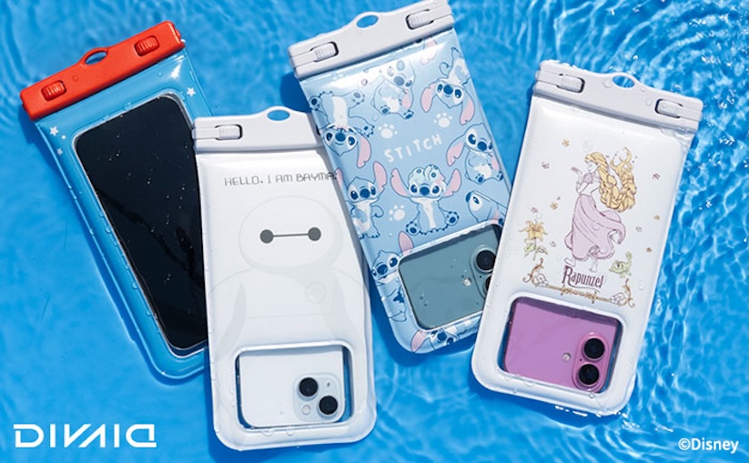 DIVAID、「ディズニー」のスマホ用防水ケースを発売
