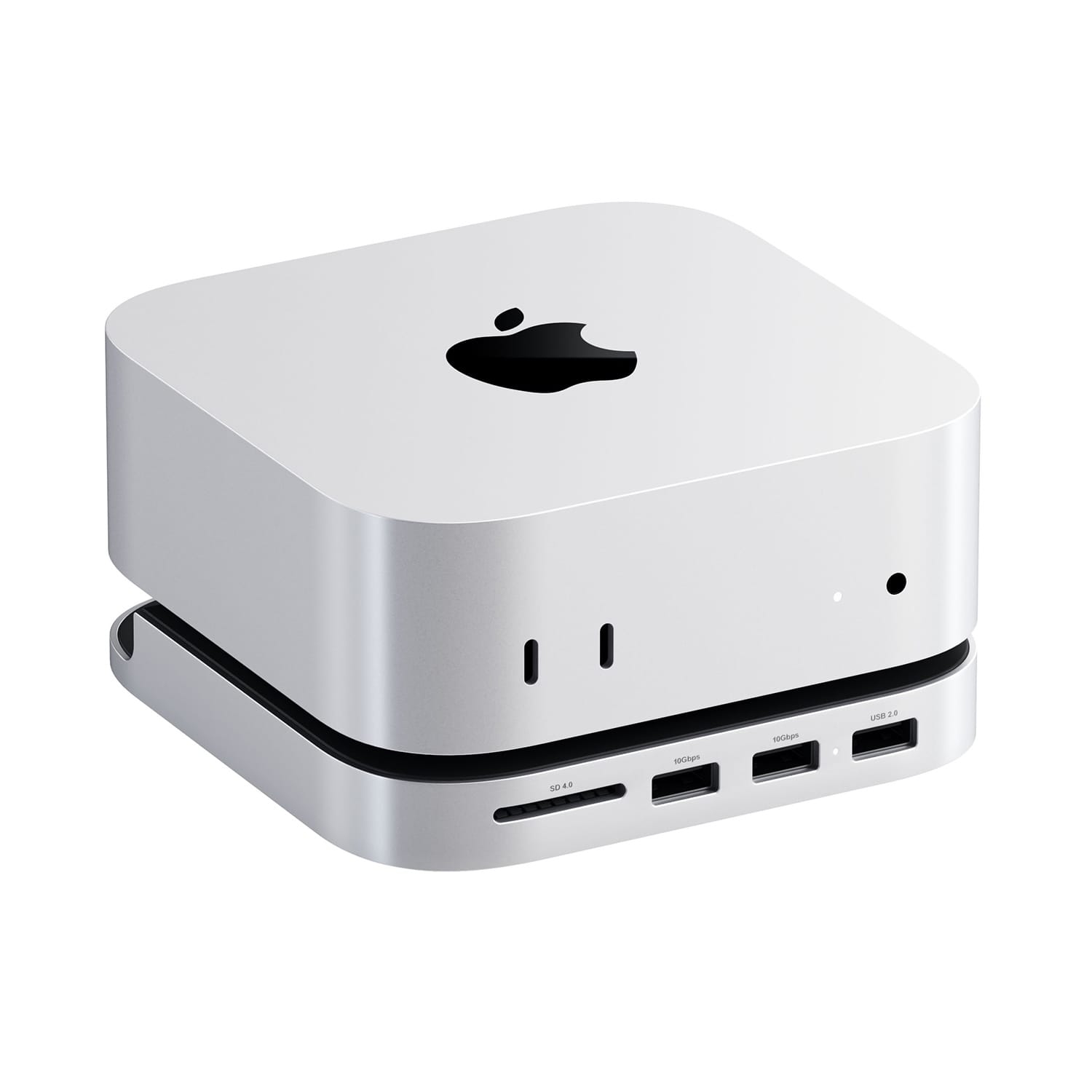 Satechi、M.2 NVMe SSDを追加できるM4 Mac mini用スタンド型ハブを発売