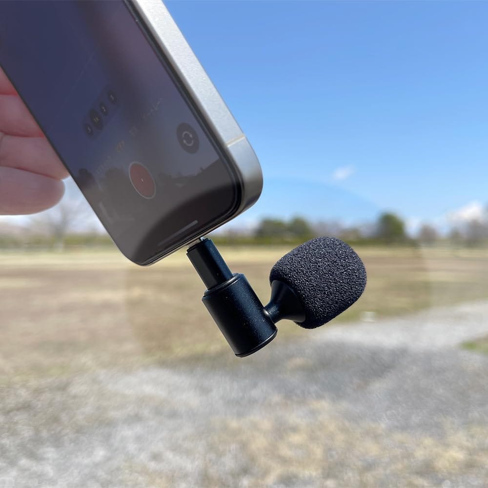 マイクロソリューション、スマホ用防風マイクを発売