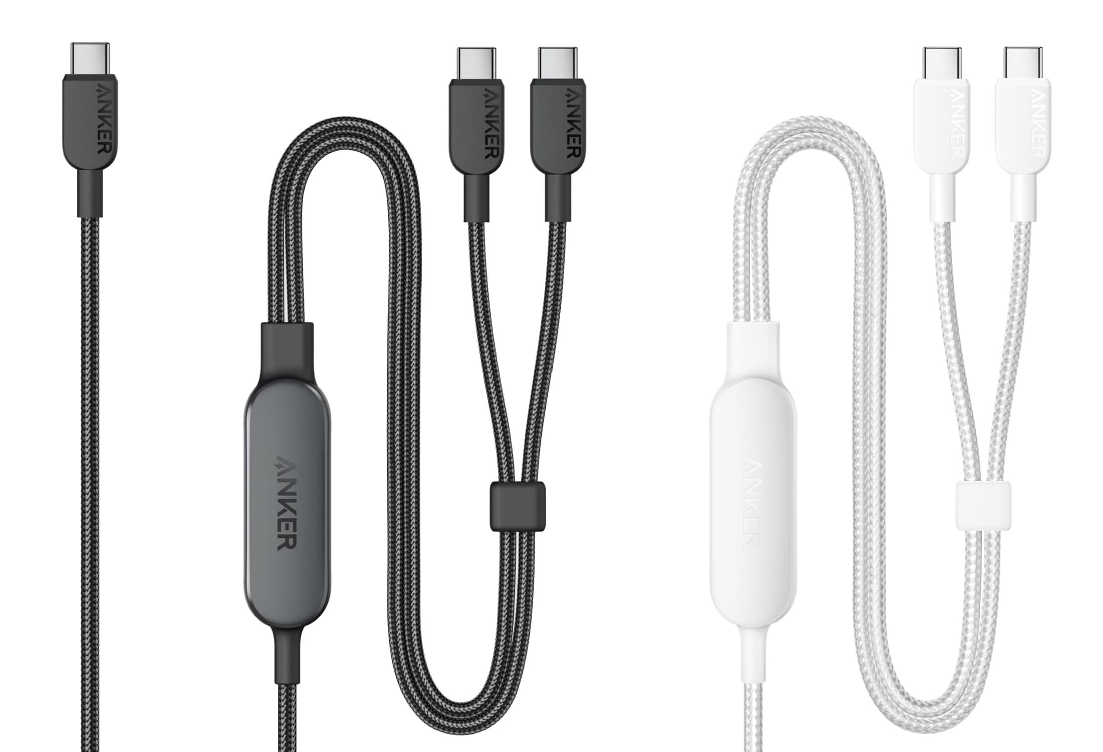 Anker、二股USB-Cケーブルの1.8mを発売