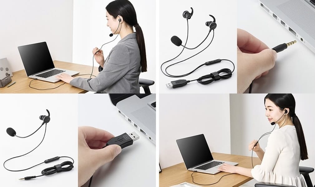 エレコム、有線ヘッドセット4製品を発売