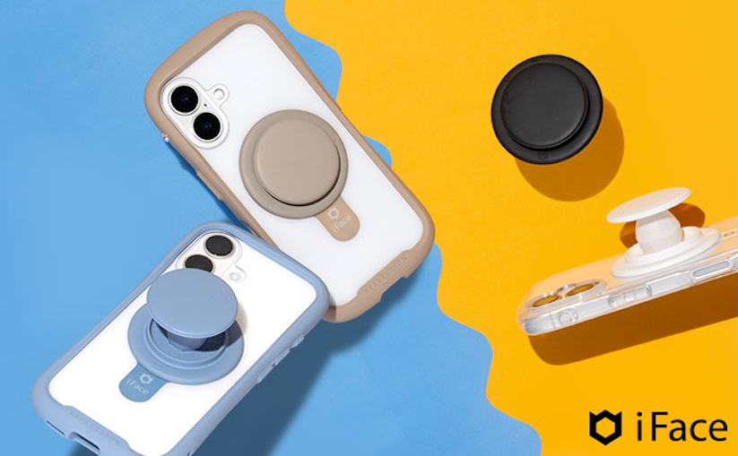 iFace、MagSafeに対応したポップアップ式スマホグリップを発売
