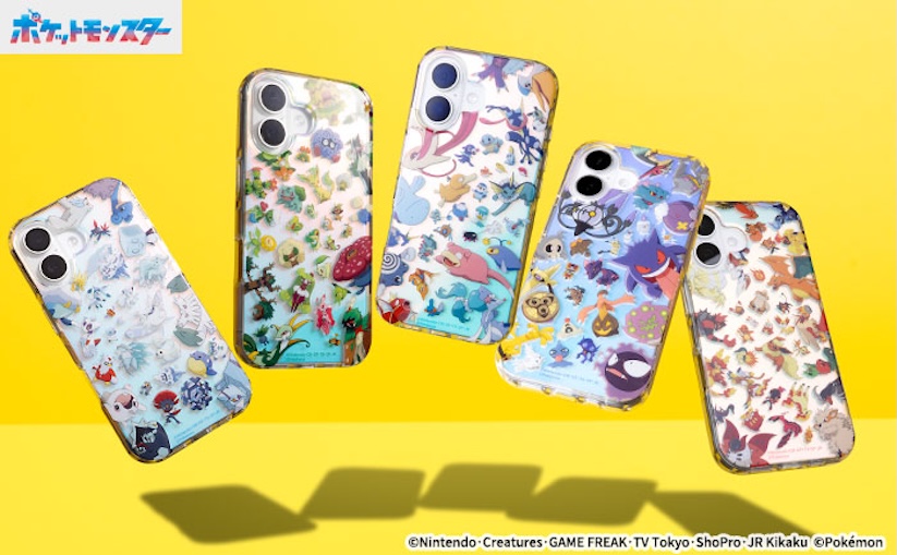 Hamee、「ポケットモンスター」のiPhone用「HIGHER」ケース発売