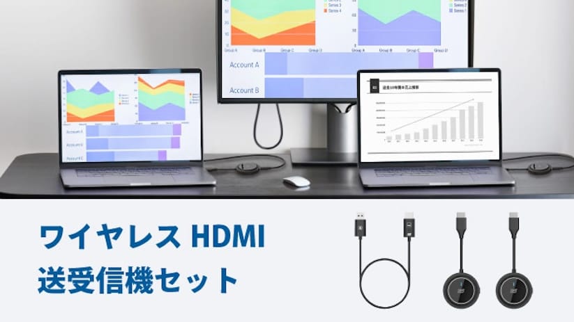 ラトック、ワイヤレスHDMI送受信機を発売