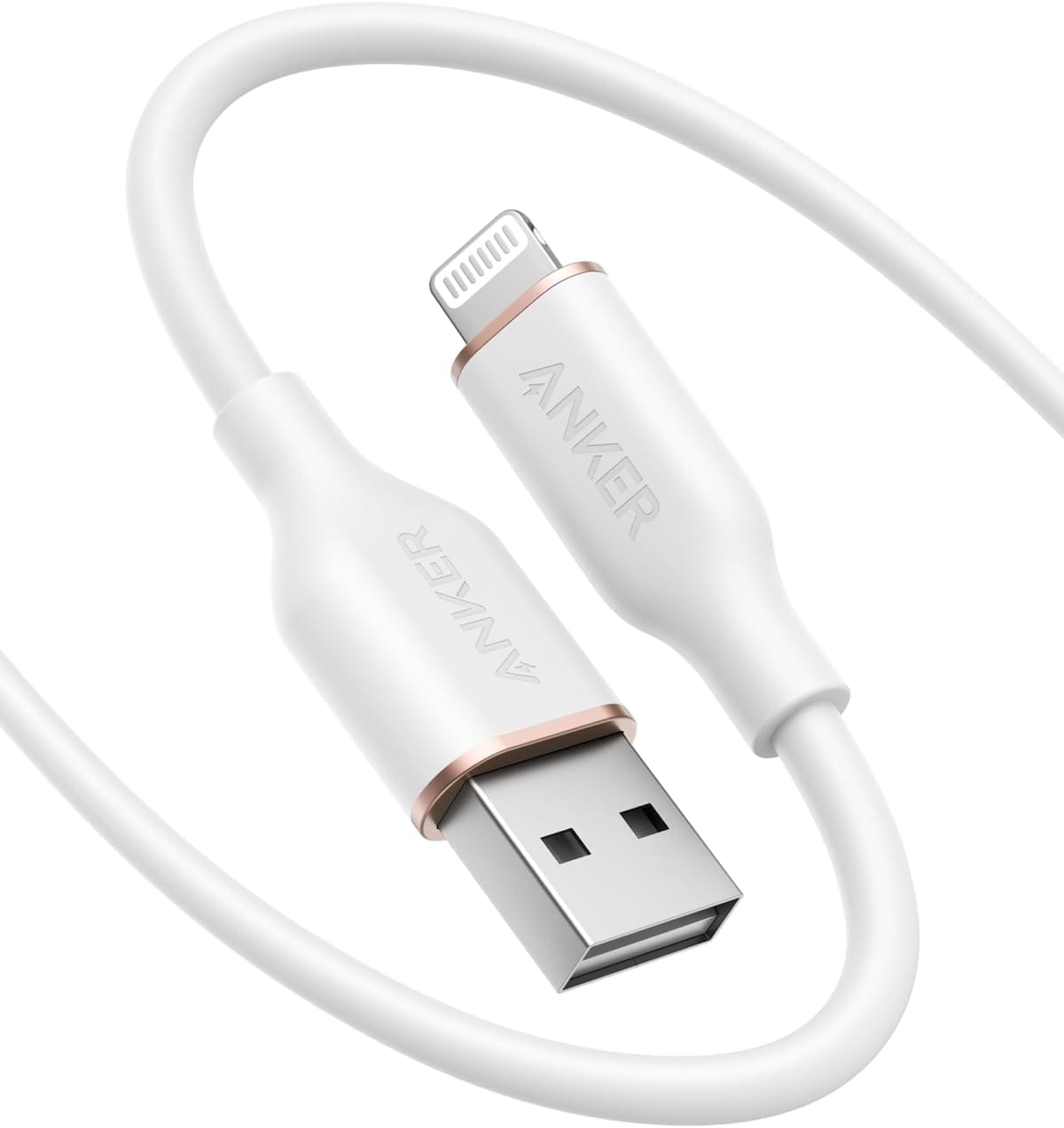 Anker、シリコン採用Lightning – USBケーブルの新色ホワイト発売