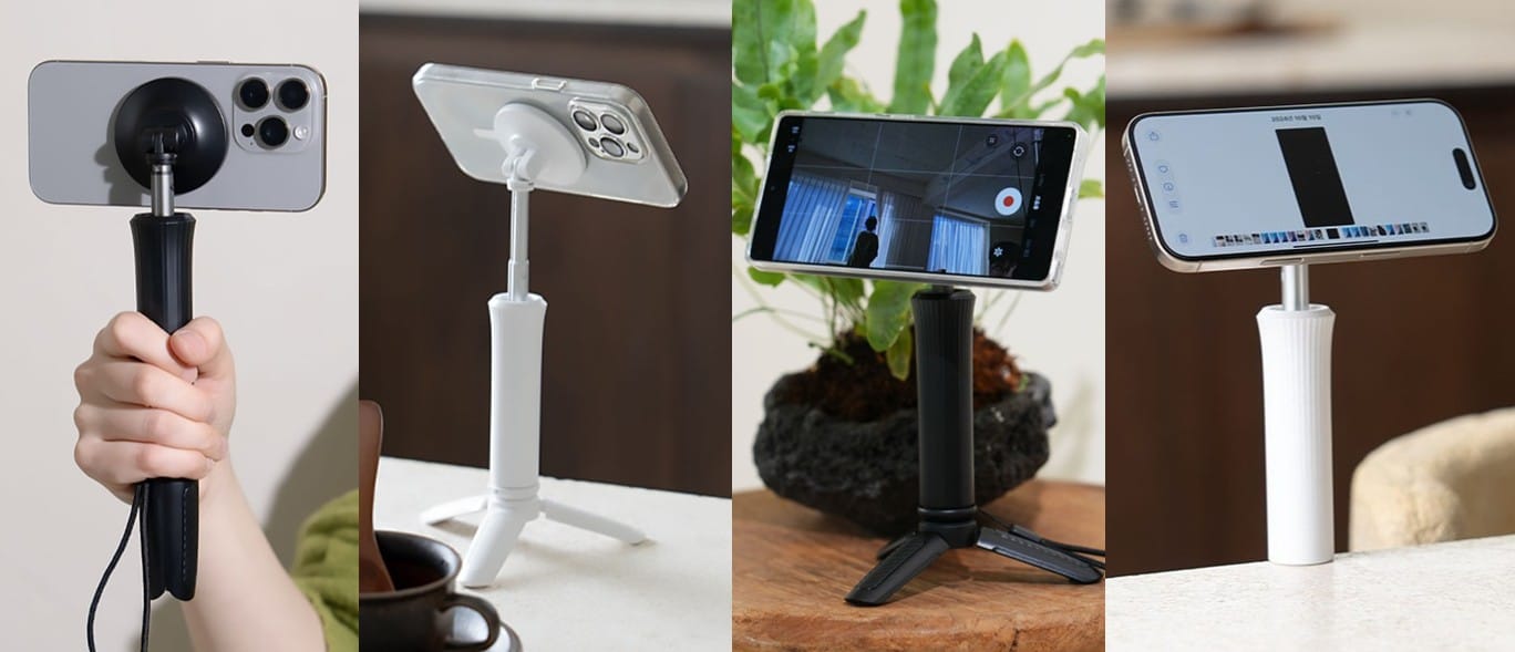araree、MagSafeに対応した1台3役のスマホスタンドを発売