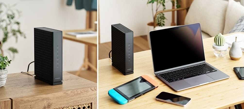エレコム、セキュリティ機能搭載デュアルバンドWi-Fi 7ルーターを発売