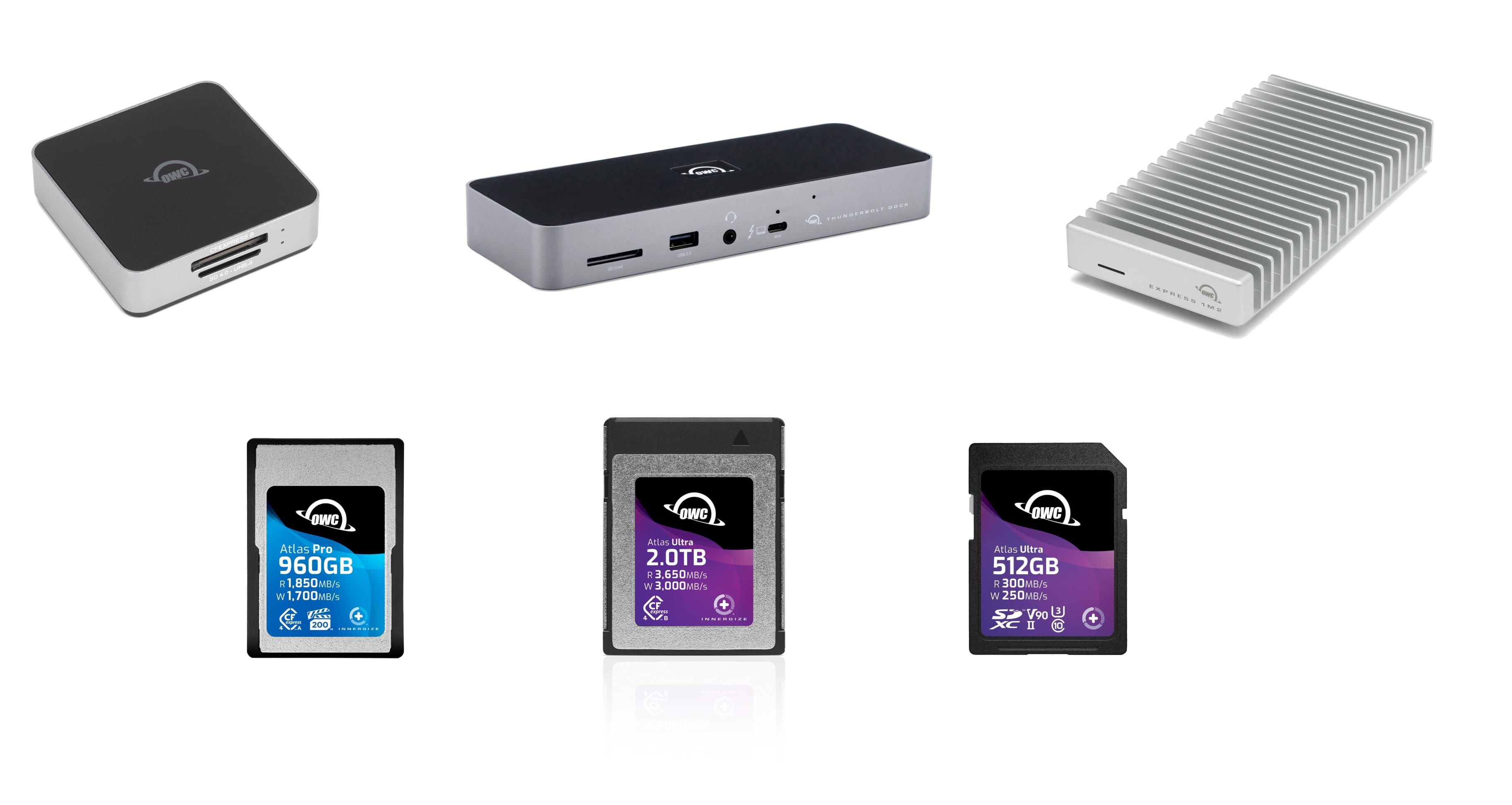 Amazon プライムデー：OWCのポータブルSSD、Thunderboltドック＆ハブ、メモリカードなどが最大31%オフ