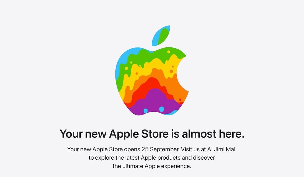 Apple、ドバイに新しい直営店をオープン