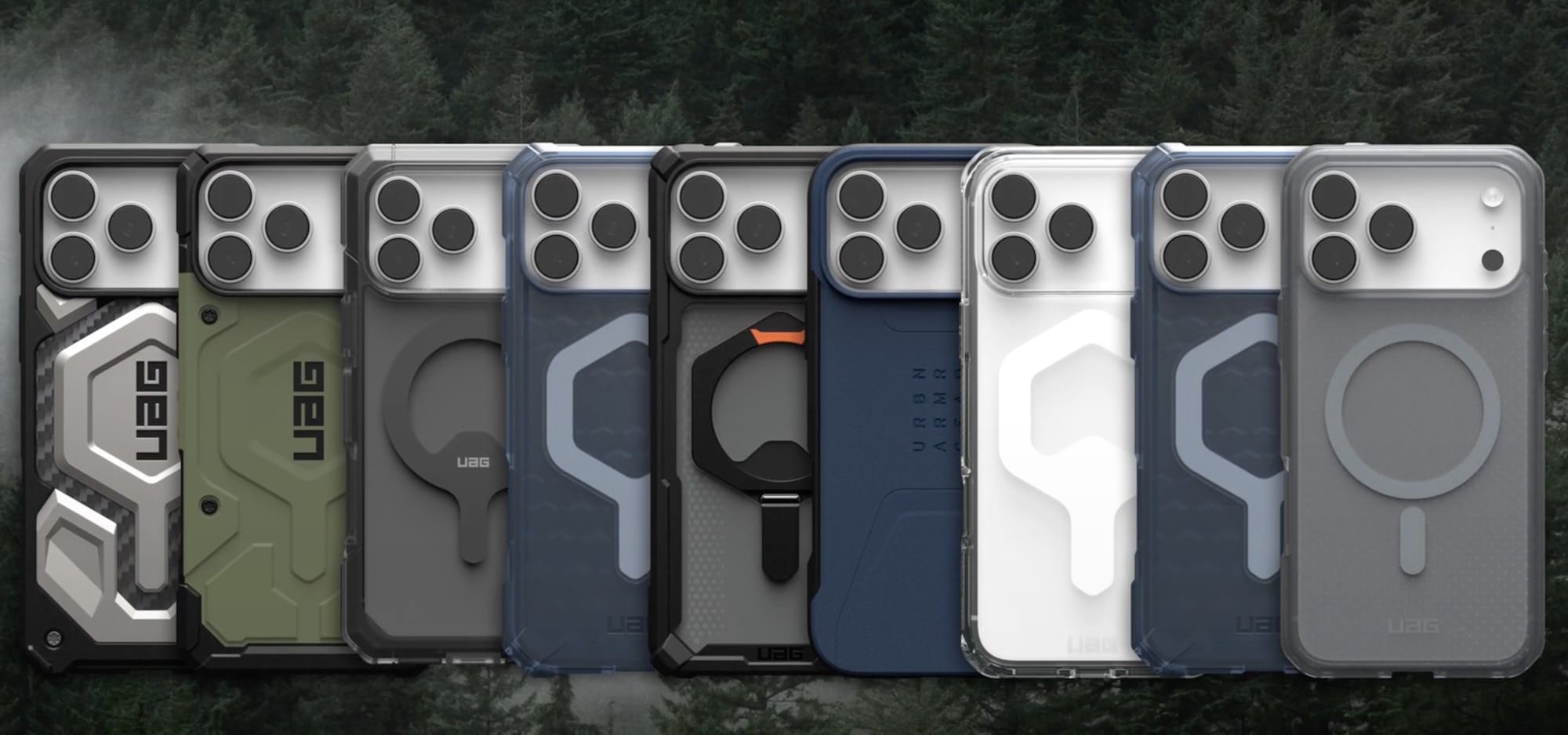 URBAN ARMOR GEAR、iPhone Air/17シリーズ対応のケース、スクリーンプロテクター、レンズプロテクターを発売