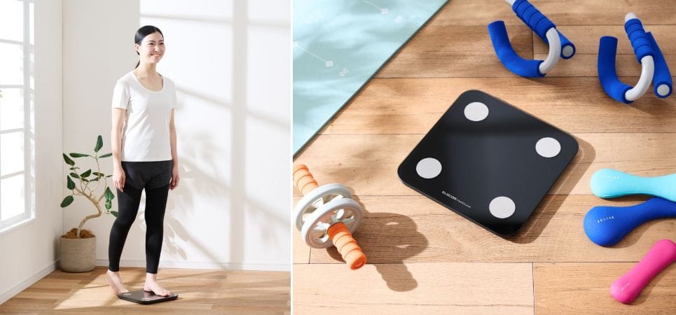 エレコム、スマホアプリに測定データを自動転送する体組成計を発売