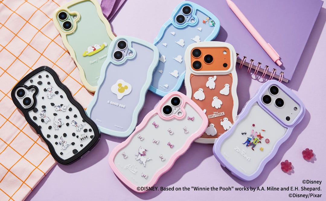 iFace、ディズニー＆ピクサーのiPhone 17/Pro用うねうねケースを発売