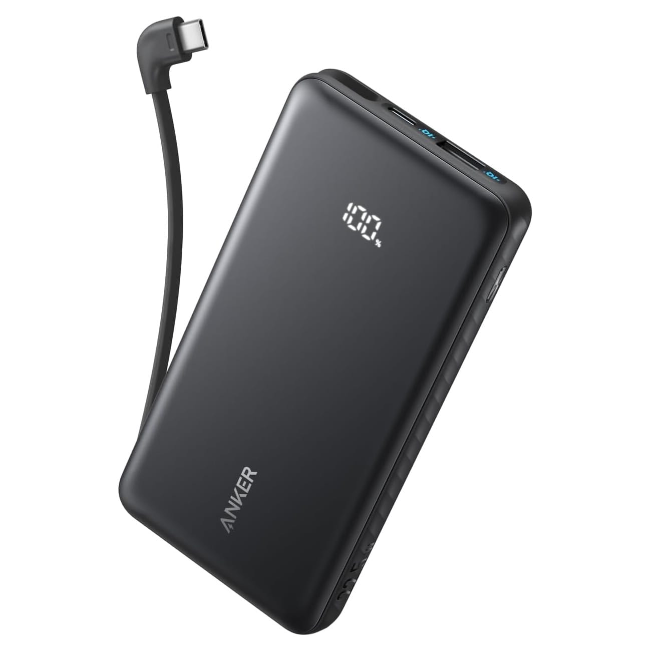 Anker、USB-Cケーブル一体型モバイルバッテリーを発売