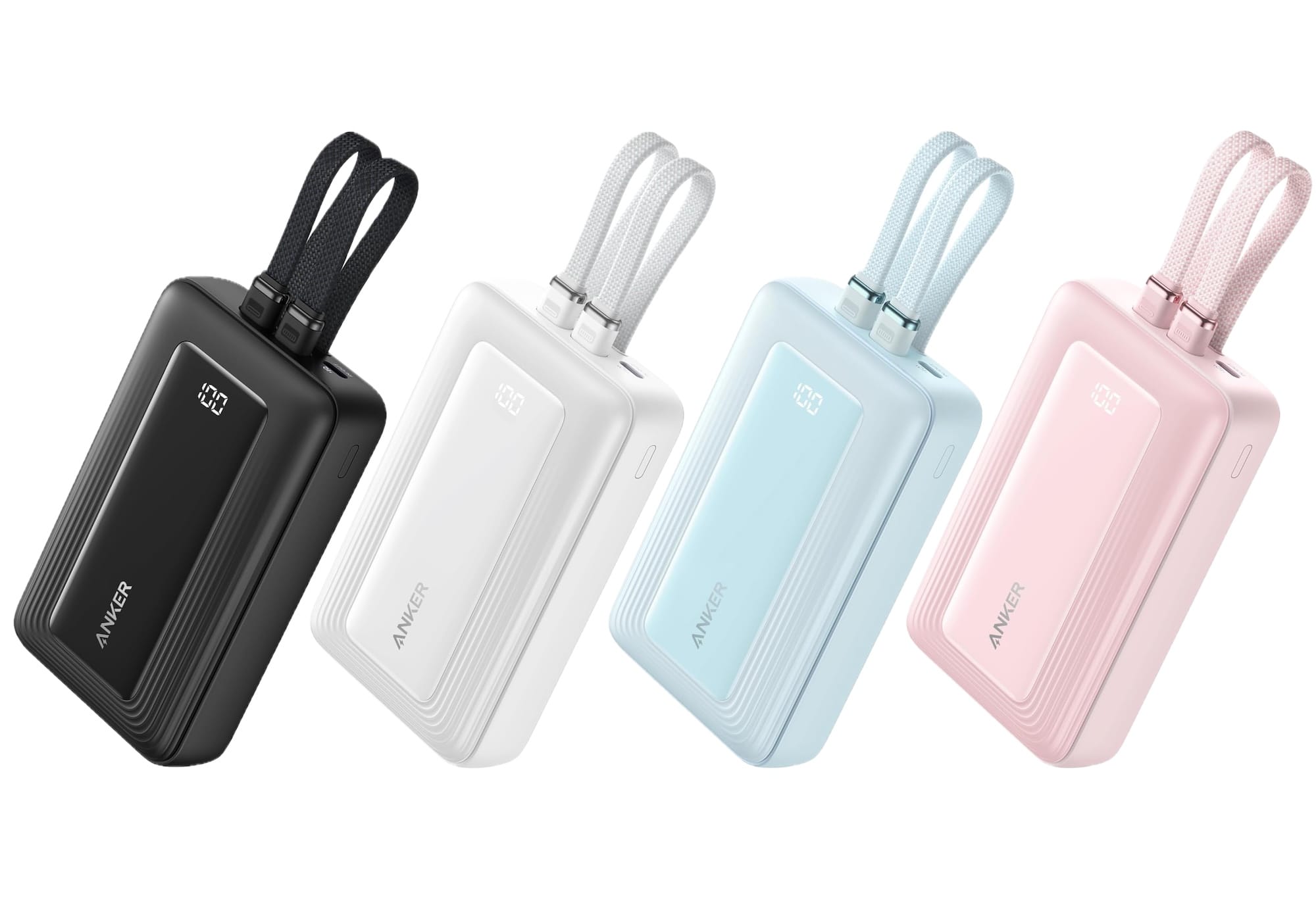 Anker、USB-C＆Lightningケーブル搭載の20,000mAhモバイルバッテリーを発売