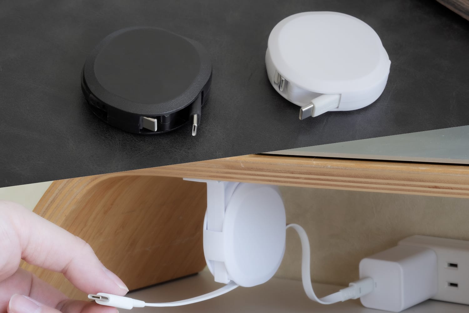 オウルテック、固定スタンド付き巻き取り式USB-Cケーブルを発売