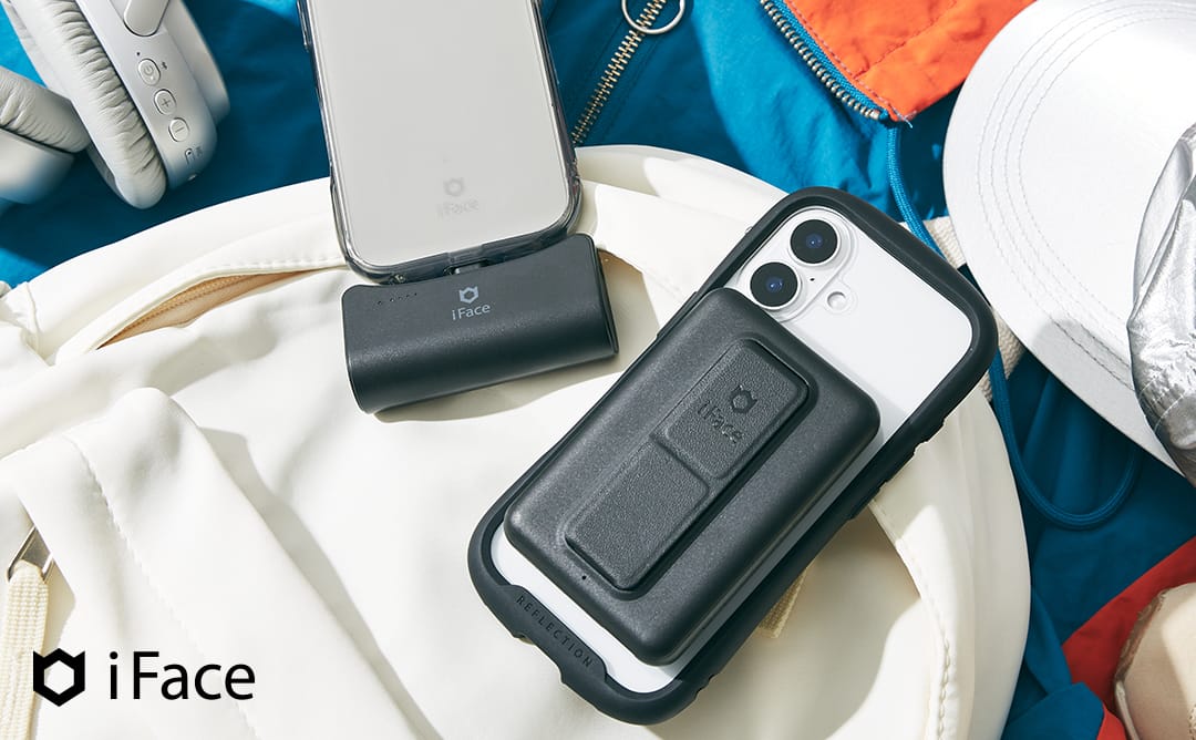 iFace、モバイルバッテリーの新色ブラックを発売
