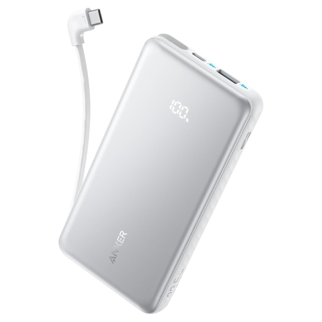 AnkerのUSB-Cケーブル一体型モバイルバッテリーに新色追加