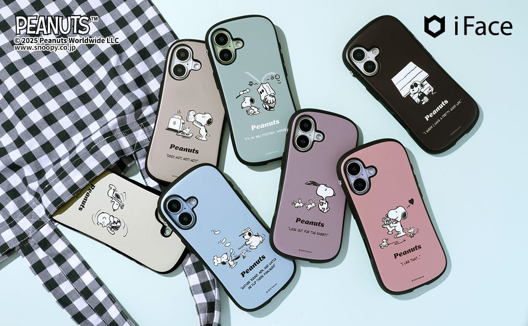 iFace、「PEANUTS」のiPhoneケースに新デザイン追加