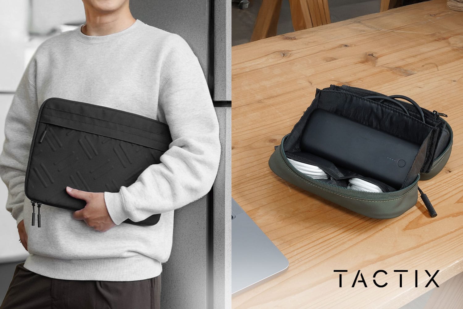 オウルテック、アーバンミリタリーなノートPC用ケース＆ガジェットポーチを発売