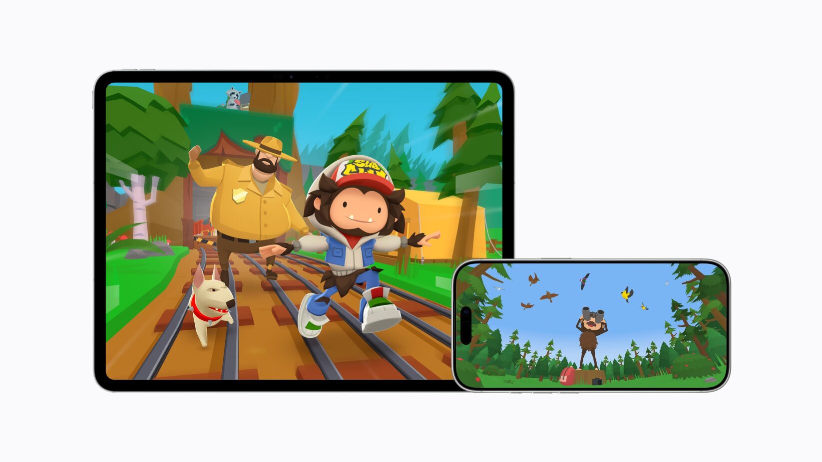 Apple Arcadeで「Sneaky Sasquatch」と「Subway Surfers+」がコラボ