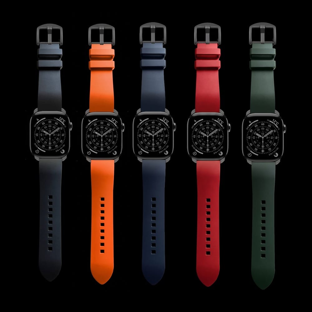 MinZ、チタニウムバックル採用Apple Watch用バンドに新色追加