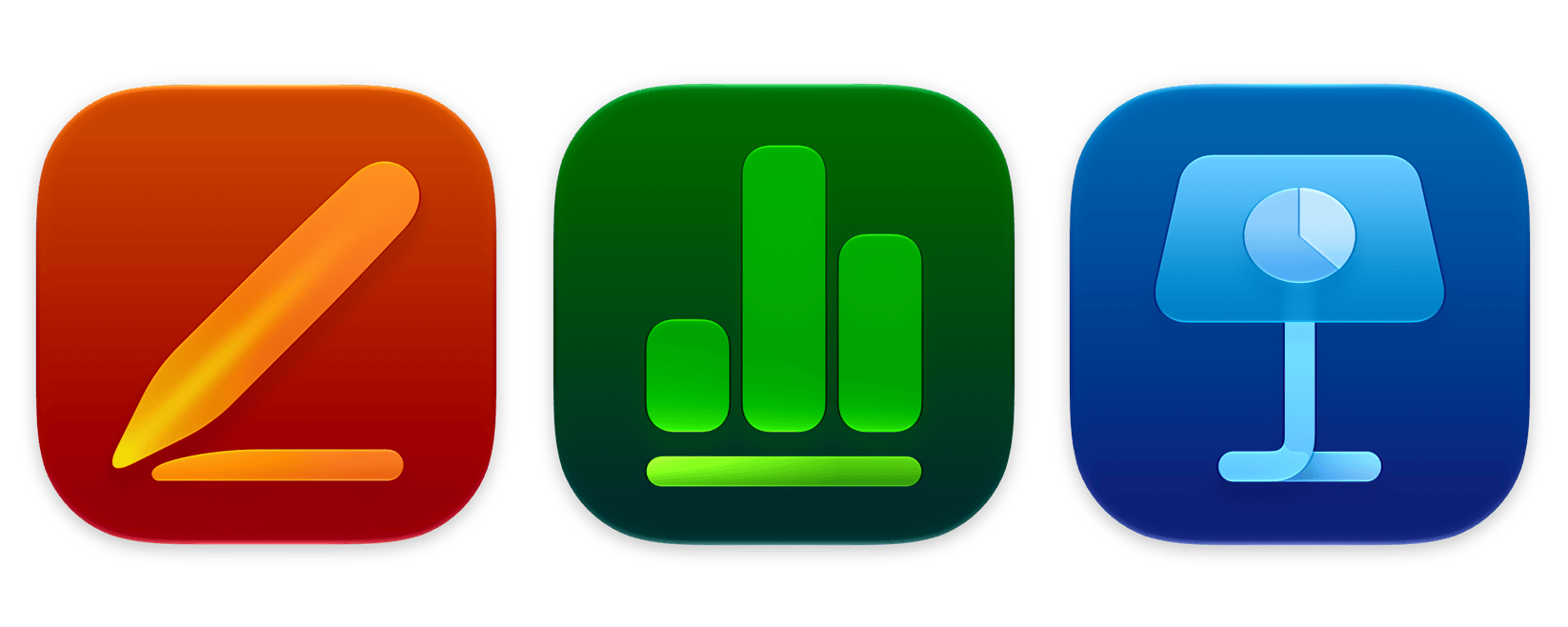 「Pages」「Numbers」「Keynote」にインテリジェントアシスタントを追加